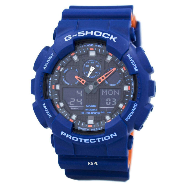 Casio G-Shock Special Color Model Analog-Digital GA-100L-2A Men's Watch