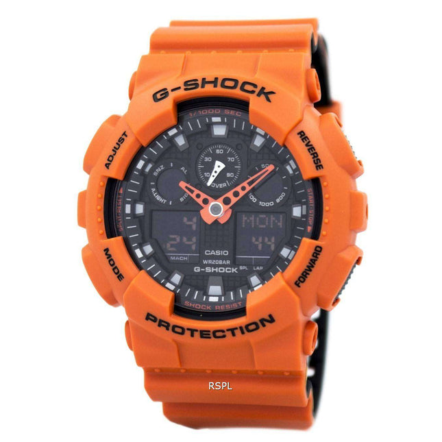 Casio G-Shock Special Color Model Analog-Digital GA-100L-4A Men's Watch