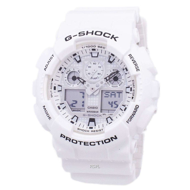 Casio G-Shock Shock Resistant Analog Digital GA-100MW-7A GA100MW-7A Men's Watch