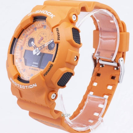 Casio G-Shock GA-100RS-4A GA100RS-4A Chronograph Quartz 200M Men's Watch