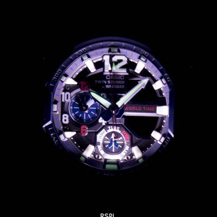 Casio G-Shock GRAVITYMASTER Shock Resistant World Time GA-1100-2A Men's Watch