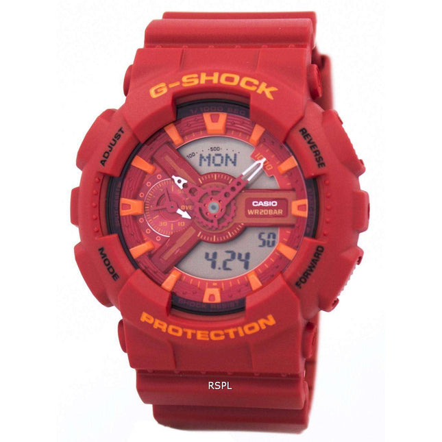 Casio G-Shock Analog-Digital GA-110AC-4A Mens Watch
