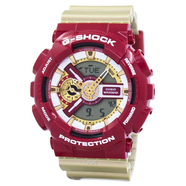 Casio G-Shock Limited Edition Analog Digital Bold Color GA-110CS-4A Mens Watch