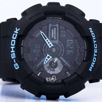Casio G-Shock Shock Resistant World Time Alarm Analog Digital GA-110LN-1A Men's Watch