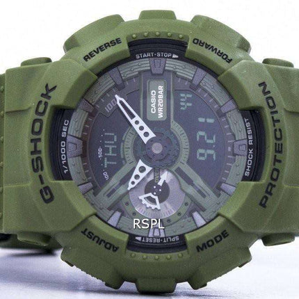 Casio G-Shock Shock Resistant World Time Alarm Analog Digital GA-110LP-3A Men's Watch