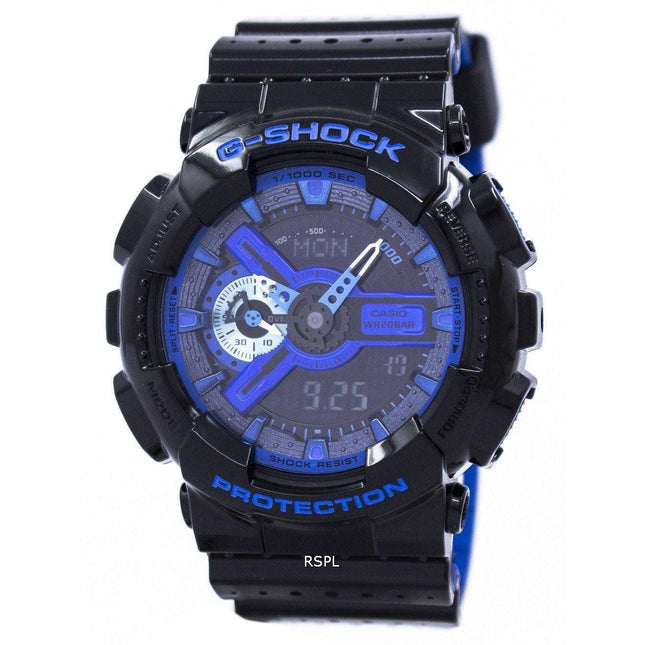 Casio G-Shock Shock Resistant World Time Analog Digital GA-110LPA-1A Men's Watch