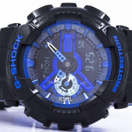 Casio G-Shock Shock Resistant World Time Analog Digital GA-110LPA-1A Men's Watch