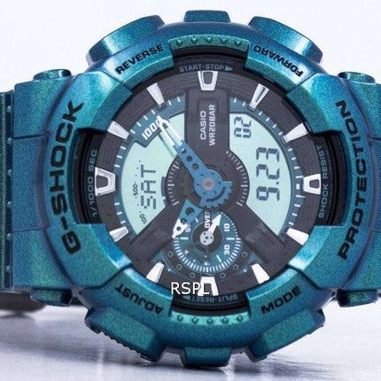 Casio G-Shock Shock Resistant World Time Analog Digital GA-110NM-3A Men's Watch