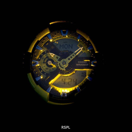 Casio G-Shock Analog Digital World Time GA-110NM-9A Men's Watch
