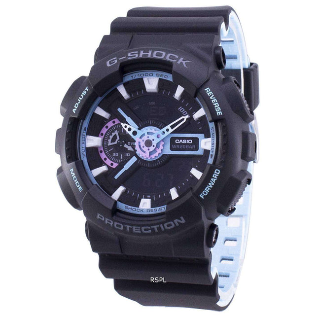 Casio G-Shock Shock Resistant Analog Digital GA-110PC-1A GA110PC-1A Men's Watch
