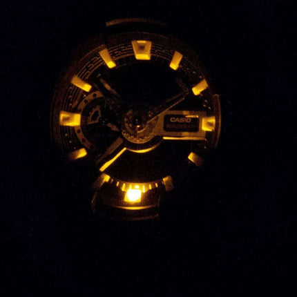 Casio G-Shock Shock Resistant Analog Digital GA-110PC-1A GA110PC-1A Men's Watch