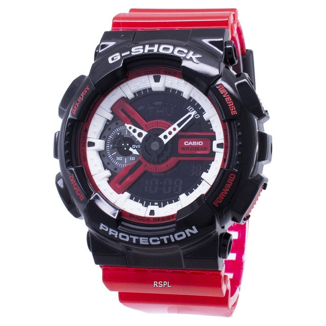 Casio G-Shock GA-110RB-1A GA110RB-1A Shock Resistant Quartz 200M Men's Watch
