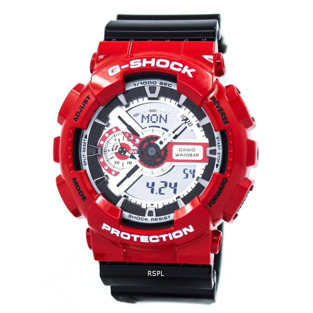Casio G-Shock Analog-Digital GA-110RD-4A Men's Watch