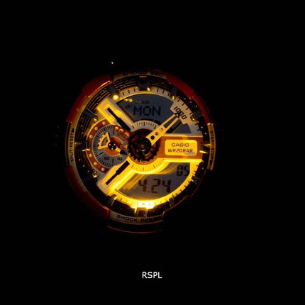 Casio G-Shock Analog-Digital GA-110RD-4A Men's Watch