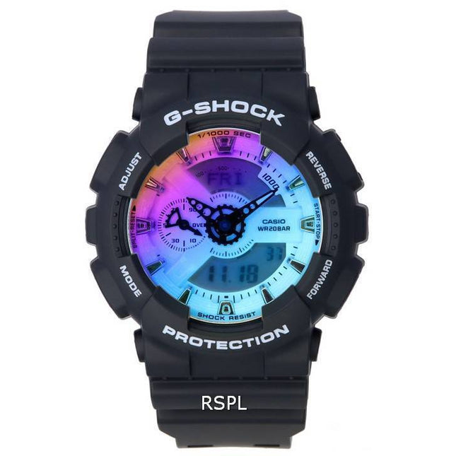 Casio G-Shock Iridescent Color Analog Digital Quartz GA-110SR-1A GA110SR-1 200M Men's Watch