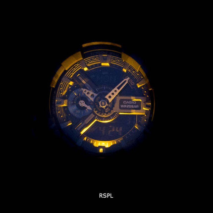 Casio G-Shock Analog Digital Tribal Pattern Series GA-110TP-1A Men's Watch