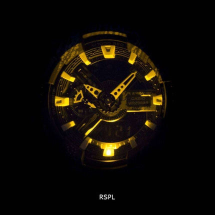Casio G-Shock Shock Resistant World Time Alarm Analog Digital GA-110TX-1A Men's Watch