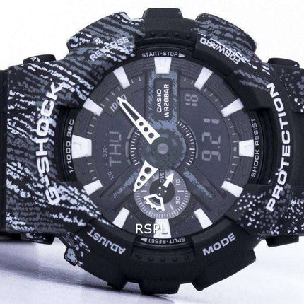 Casio G-Shock Shock Resistant World Time Alarm Analog Digital GA-110TX-1A Men's Watch