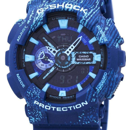 Casio G-Shock Shock Resistant World Time Alarm Quartz GA-110TX-2A Men's Watch