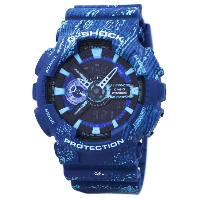Casio G-Shock Shock Resistant World Time Alarm Quartz GA-110TX-2A Men's Watch