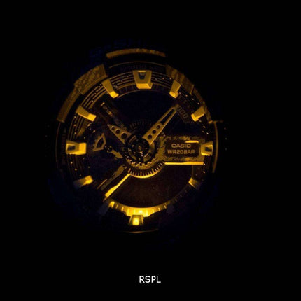 Casio G-Shock Shock Resistant World Time Alarm Quartz GA-110TX-2A Men's Watch