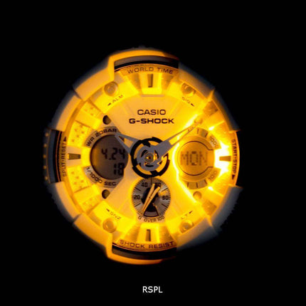 Casio G-Shock GA-120A-7A GA-120A-7 Analog Digital Mens Watch