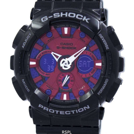 Casio G-Shock Black Analog Digital GA-120B-1A GA120B Mens Watch