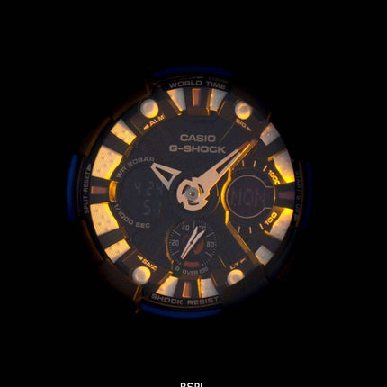 Casio G-Shock Analog Digital World Time Alarm GA-120TR-1A Men's Watch