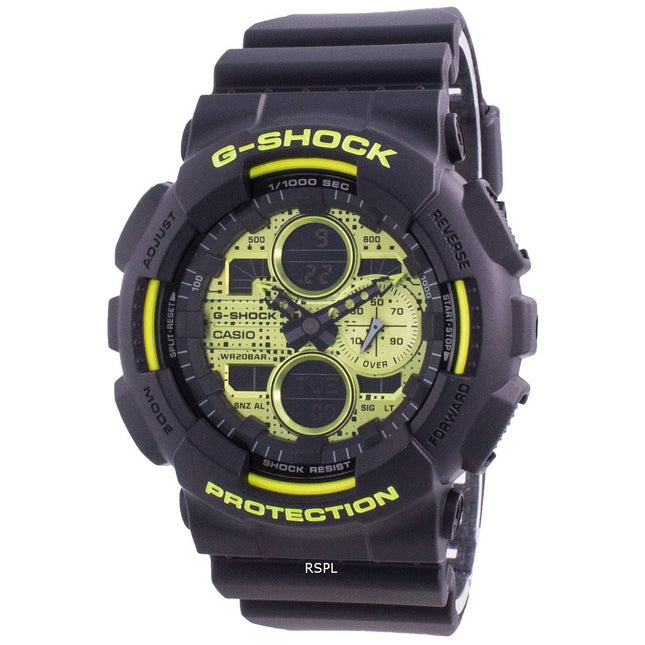 Casio G-Shock World Time Quartz GA-140DC-1A GA140DC-1A 200M Men's Watch