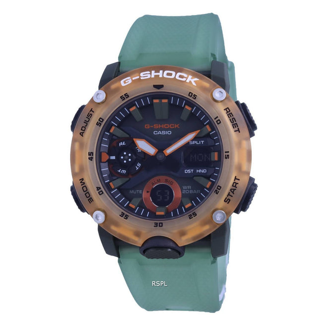 Casio G-Shock Special Colour Analog Digital GA-2000HC-3A GA2000HC-3 200M Mens Watch