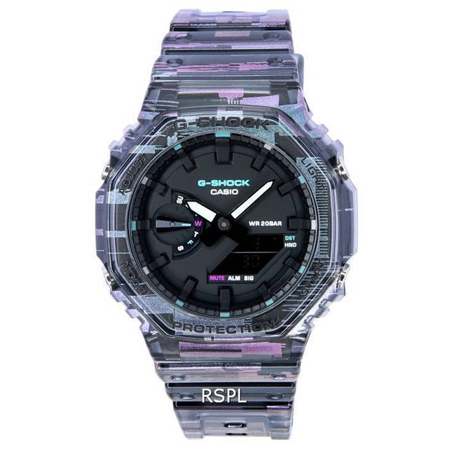 Casio G-Shock Analog Digital Black Dial Quartz GA-2100NN-1A GA2100NN-1 200M Men's Watch