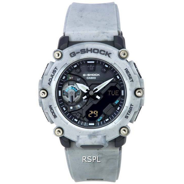 Casio G-Shock Analog Digital Black Dial Quartz GA-2200SL-8A GA2200SL-8 200M Men's Watch