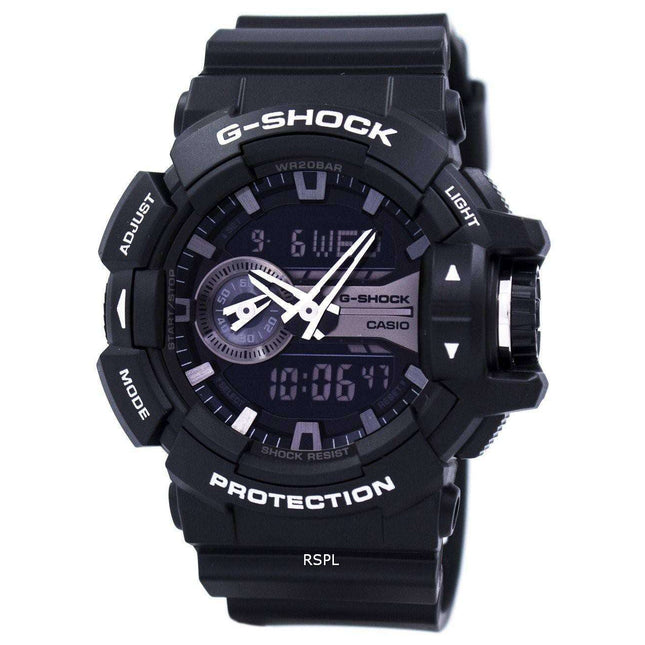 Casio G-Shock Analog Digital World Time GA-400GB-1A Mens Watch