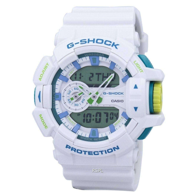 Casio G-Shock Shock Resistant Analog Digital 200M GA-400WG-7A Men's Watch