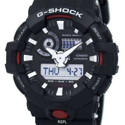 Casio G-Shock Illuminator Analog Digital GA-700-1A Men's Watch