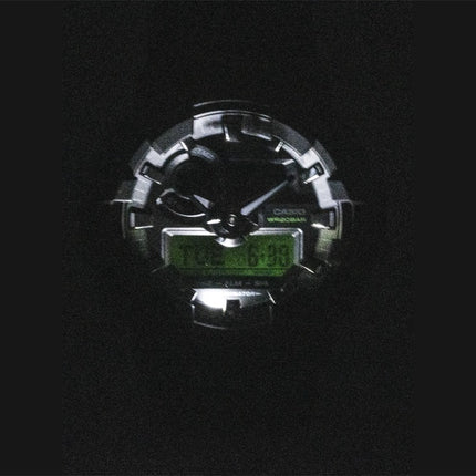 Casio G-Shock Analog Digital Black Dial Resin Quartz GA-700BEG-1A 200M Men's Watch