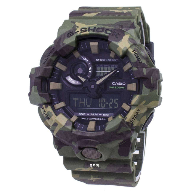 Casio G-Shock Illuminator Special Color Models 200M GA-700CM-3A GA700CM-3A Men's Watch