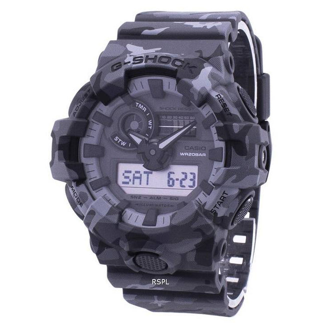 Casio Illuminator G-Shock Shock Resistant Analog Digital GA-700CM-8A GA700CM8A Men's Watch