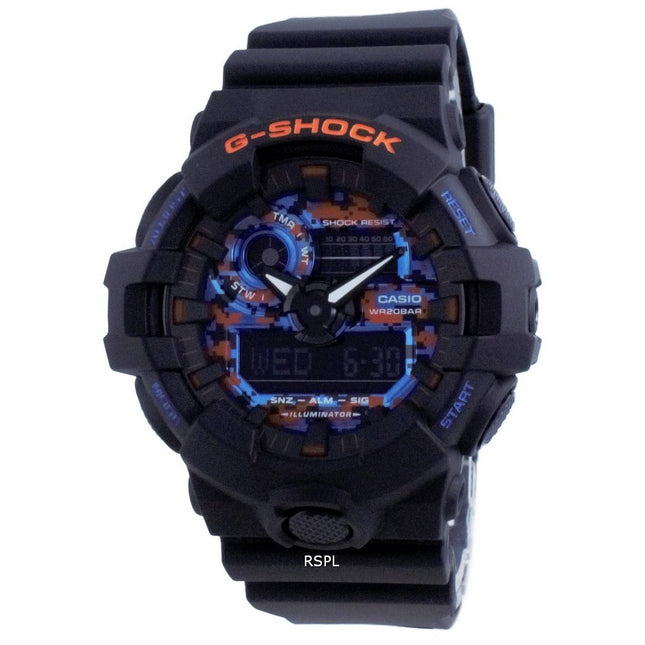 Casio G-Shock City Analog Digital Quartz Diver's GA-700CT-1A GA700CT-1 200M Men's Watch