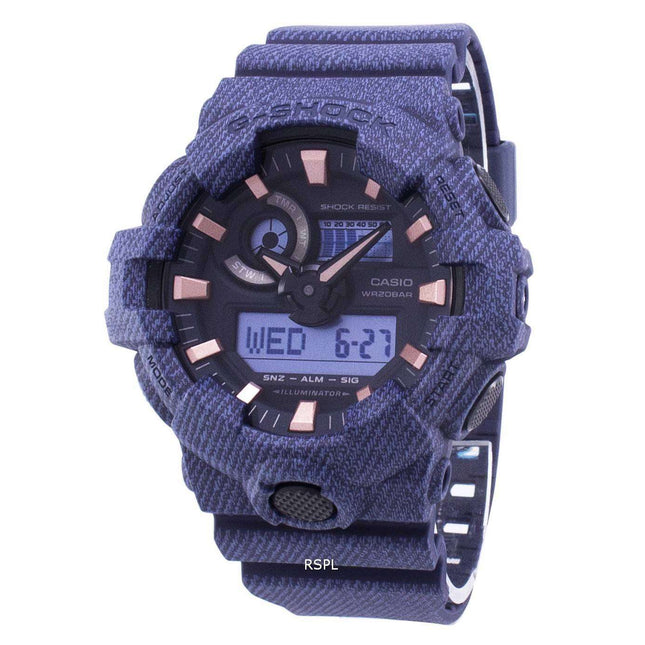 Casio G-Shock Illuminator Shock Resistant 200M GA-700DE-2A GA700DE-2A Men's Watch