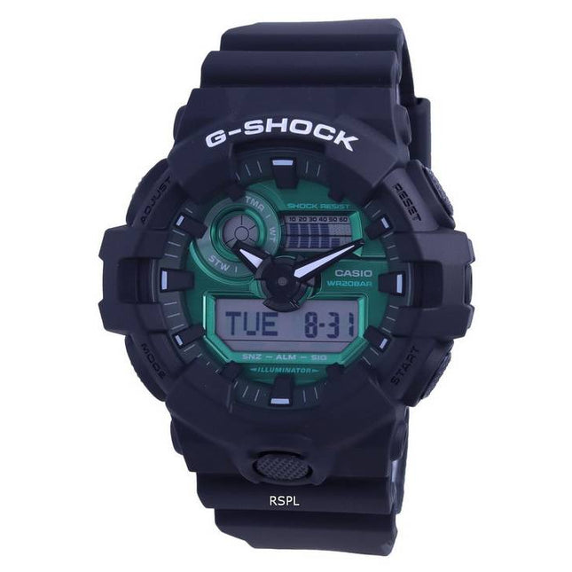 Casio G-Shock Midnight Green Special Colour Analog Digital GA-700MG-1A GA700MG-1 200M Mens Watch