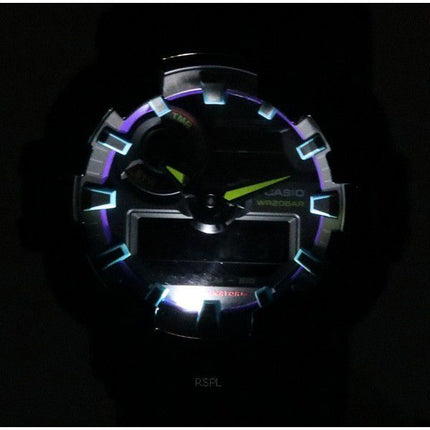 Casio G-Shock Quartz Sports GA-700RGB-1A GA700RGB-1 Men's Watch