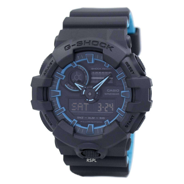 Casio G-Shock Illuminator Shock Resistant GA-700SE-1A2 GA700SE-1A2 Men's Watch