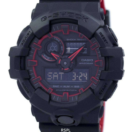 Casio G-Shock Illuminator Shock Resistant GA-700SE-1A4 GA700SE-1A4 Men's Watch