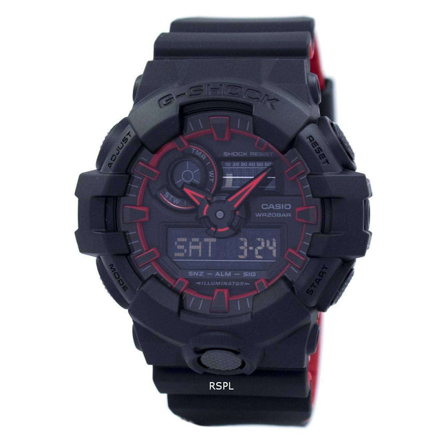 Casio G-Shock Illuminator Shock Resistant GA-700SE-1A4 GA700SE-1A4 Men's Watch