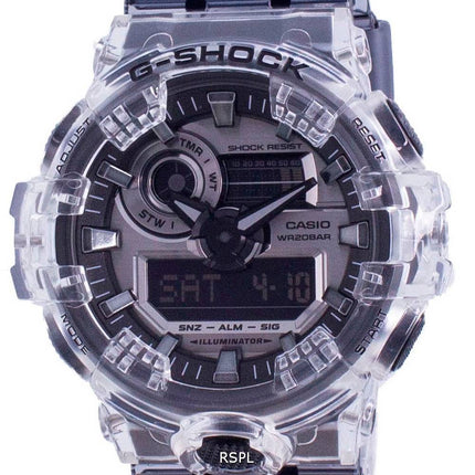 Casio G-Shock Special Color Analog Digital Clear Skeleton Diver's GA-700SK-1A GA700SK-1A 200M Men's Watch