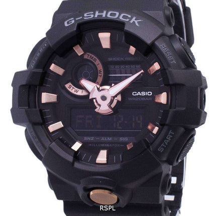 Casio G-Shock GA-710B-1A4 Illuminator 200M Analog Digital Men's Watch