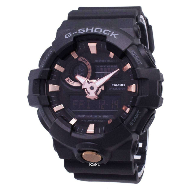 Casio G-Shock GA-710B-1A4 Illuminator 200M Analog Digital Men's Watch