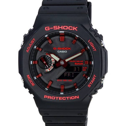 Casio G-Shock Analog Digital X Ignite Red Series Solar GA-B2100BNR-1A GAB2100BNR-1 200M Men's Watch