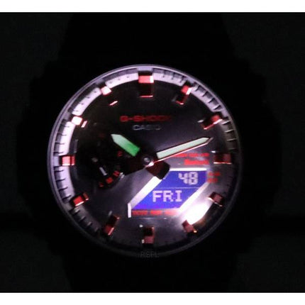 Casio G-Shock Analog Digital X Ignite Red Series Solar GA-B2100BNR-1A GAB2100BNR-1 200M Men's Watch